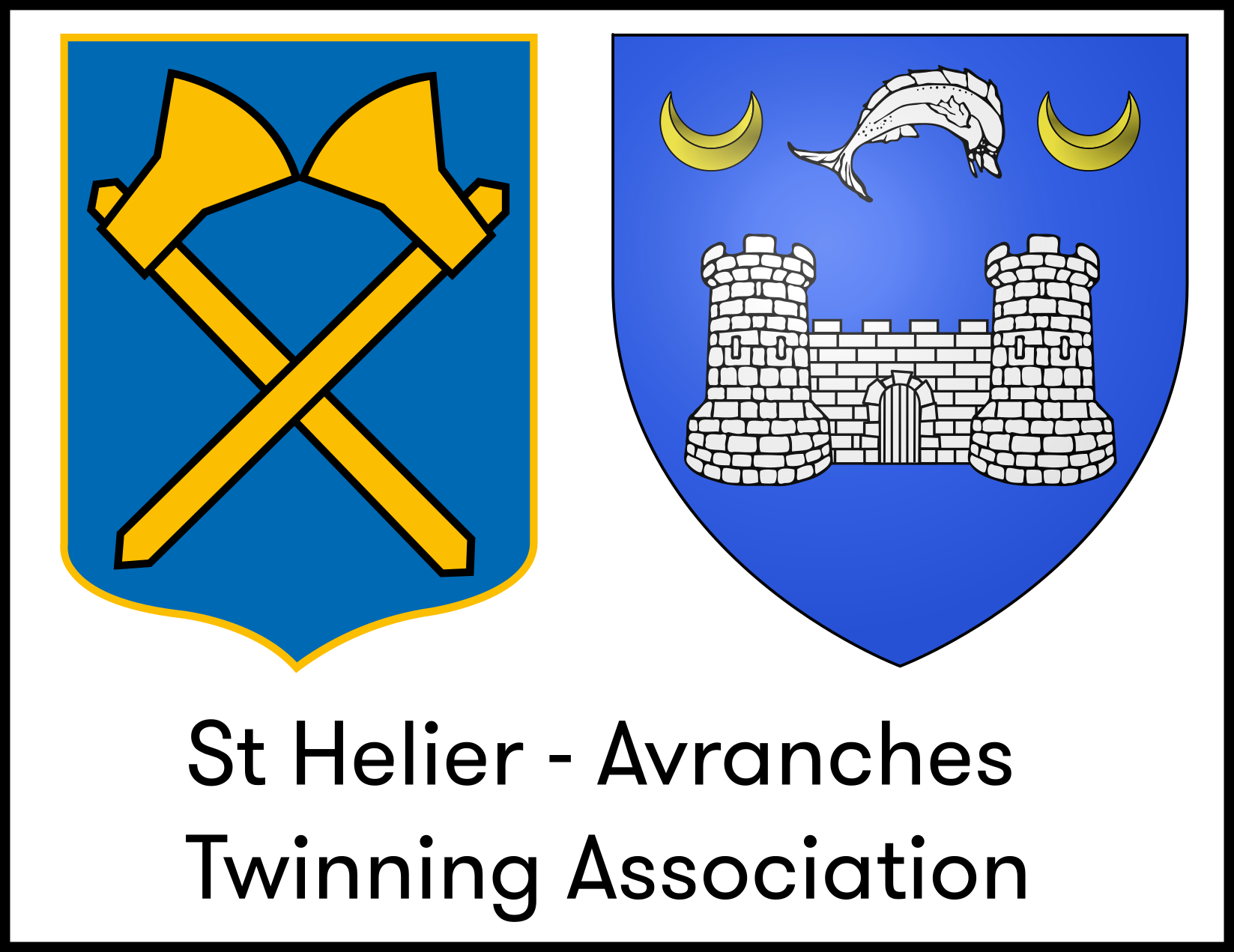Logo Twinning St Helier Avranches
